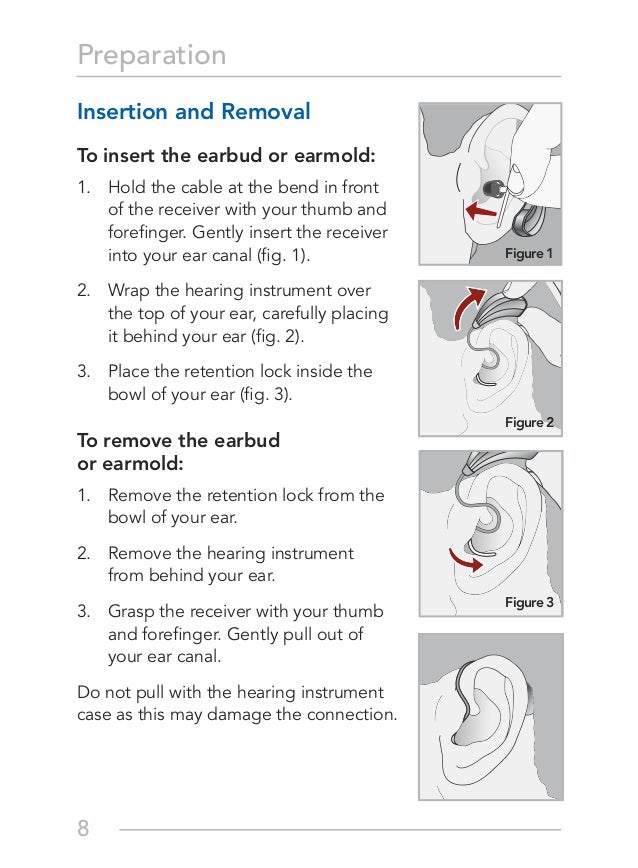ric insertion earmold