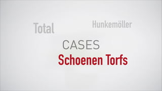 Schoenen Torfs
Hunkemöller
Total
CASES
 