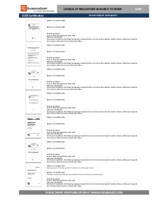 GOST Certification
RD EO 1.1.2.01.0931-2013
Main provisions of incoming production inspection at nuclear power plants
РД ЕО 1.1.2.01.0931-2013
PLEASE ORDER YOUR PUBLICATION AT WWW.RUSSIANGOST.COM
Основные положения входящего производства осмотра на атомных электростанциях
STATUS: Available
Format: Electronic (Adobe Acrobat, pdf)
This book is available in the following languages: English, German, French, Italian, Spanish, Arabic, Chinese, other (upon request).
Price: Please contact for price and discount offers.
Order No.: GS3297634
RD EO 1.1.2.01.0924-2013
РД ЕО 1.1.2.01.0924-2013
STATUS: Available
Format: Electronic (Adobe Acrobat, pdf)
Order No.: GS3297632
This book is available in the following languages: English, German, French, Italian, Spanish, Arabic, Chinese, other (upon request).
Price: Please contact for price and discount offers.
RD EO 1.1.2.01.0930-2013
РД ЕО 1.1.2.01.0930-2013
STATUS: Available
Format: Electronic (Adobe Acrobat, pdf)
Order No.: GS3297633
This book is available in the following languages: English, German, French, Italian, Spanish, Arabic, Chinese, other (upon request).
Price: Please contact for price and discount offers.
RD EO 1.1.2.01.0816-2012
РД ЕО 1.1.2.01.0816-2012
STATUS: Available
Format: Electronic (Adobe Acrobat, pdf)
Order No.: GS3297628
This book is available in the following languages: English, German, French, Italian, Spanish, Arabic, Chinese, other (upon request).
Price: Please contact for price and discount offers.
RD EO 1.1.2.01.0816-2013
РД ЕО 1.1.2.01.0816-2013
STATUS: Available
Format: Electronic (Adobe Acrobat, pdf)
Order No.: GS3297630
This book is available in the following languages: English, German, French, Italian, Spanish, Arabic, Chinese, other (upon request).
Price: Please contact for price and discount offers.
CATALOG OF REGULATIONS AVAILABLE TO ORDER GOST
RD EO 1.1.2.01.0713-2013
РД ЕО 1.1.2.01.0713-2013
STATUS: Available
Format: Electronic (Adobe Acrobat, pdf)
Order No.: GS3297627
This book is available in the following languages: English, German, French, Italian, Spanish, Arabic, Chinese, other (upon request).
Price: Please contact for price and discount offers.
RD EO 1.1.2.01.0713-2008
РД ЕО 1.1.2.01.0713-2008
STATUS: Available
Format: Electronic (Adobe Acrobat, pdf)
Order No.: GS3297626
This book is available in the following languages: English, German, French, Italian, Spanish, Arabic, Chinese, other (upon request).
Price: Please contact for price and discount offers.
Russia imports and exports
 