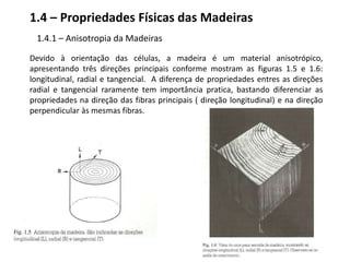 A madeira também está sujeita à ação do fogo;