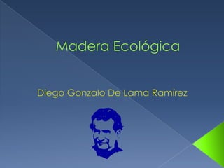 Madera Ecológica Diego Gonzalo De Lama Ramírez 