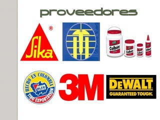 proveedores
 
