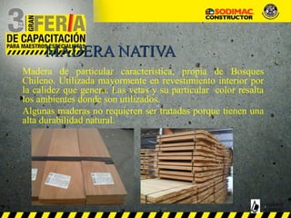 Maderas sodimac