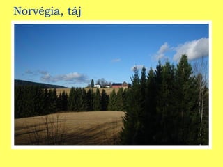 Norvégia, táj 