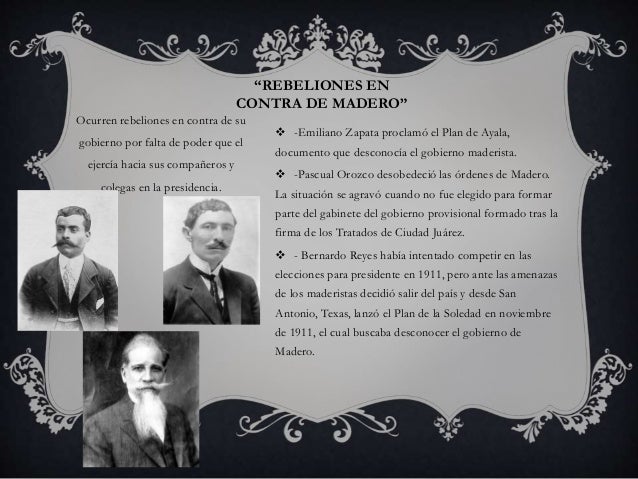 Etapa Maderista en la Revolucion Mexicana.