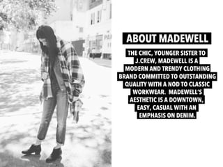 Concept Madewell Mobile App