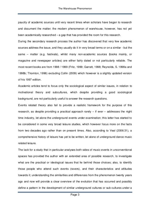 The Warehouse Phenomenon A Study Of Temporary