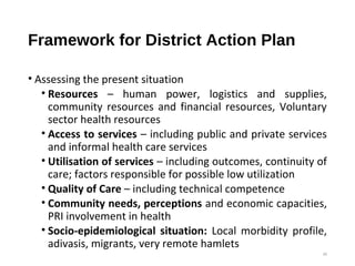DISTRICT HEALTH ACTION PLAN | PPT