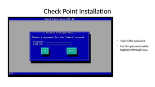 basic interduction of checkpoint and firewall types and implement | PPTX
