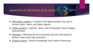Artificial Intelligency ppt class 8