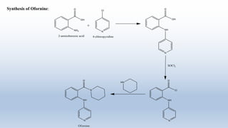 Synthesis of Ofornine:
 