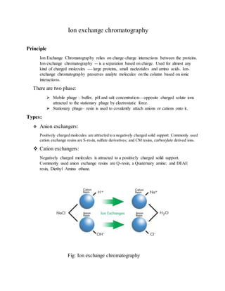 Ion Exchange Chromatography Pdf – ZEVFLF
