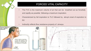 pulmonary function tests | PPTX