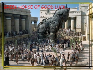 GREEK HORSE OF GOOD LUCK…. 