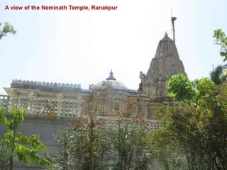 A view of the Neminath Temple, Ranakpur
 