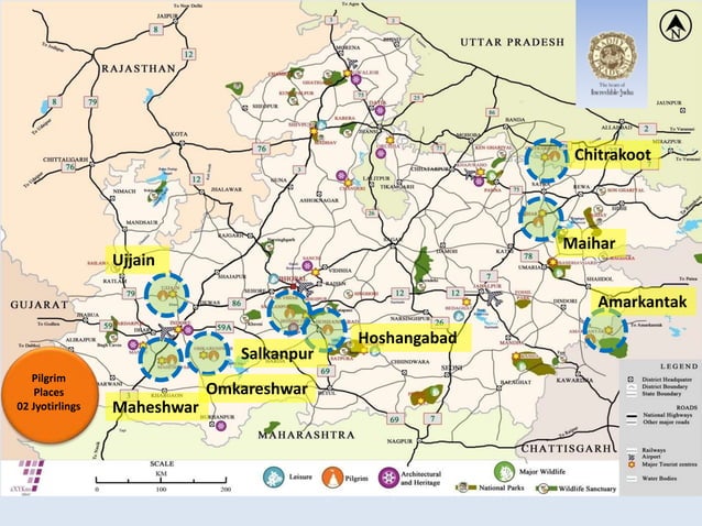 Mp Language Map Madhya pradesh connectivity & diversity | PPT