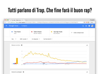 48
Tutti parlano diTrap. Che ﬁne farà il buon rap?
 