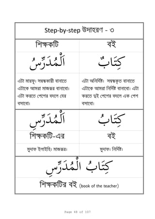k i
e mn
e яr
e
e a mn
e e
di e
k -e i
i i яr
k i (book of the teacher)
Step-by-step u - 3
Page 48 of 107
 