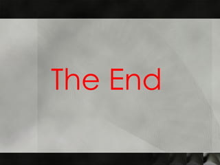 The End 