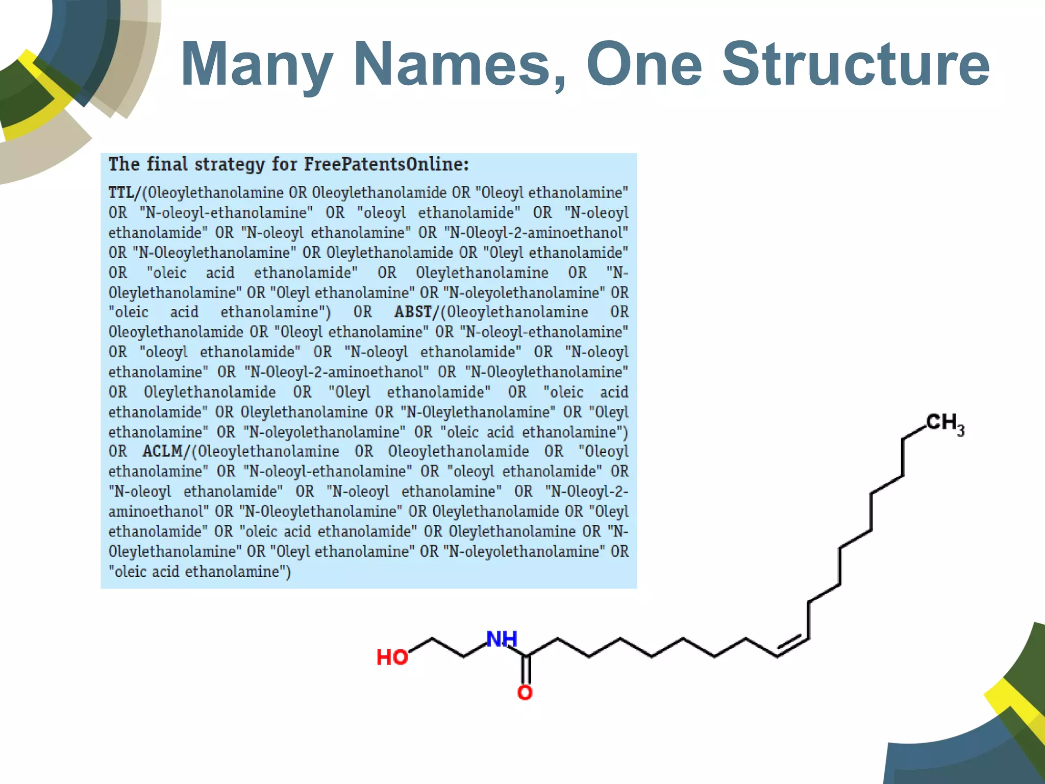 Many Names, One Structure
 