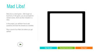 Mad libs | PPT