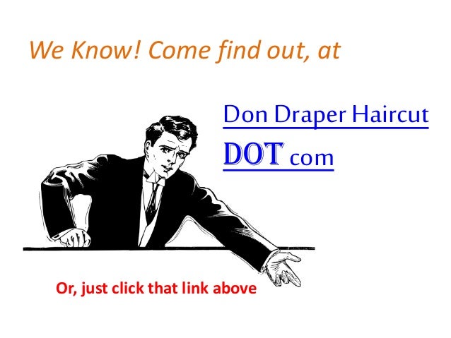 The Don Draper Haircut
