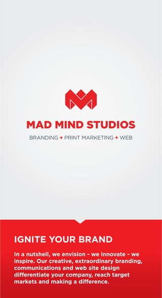 Mad Mind Studios Media Kit | PDF