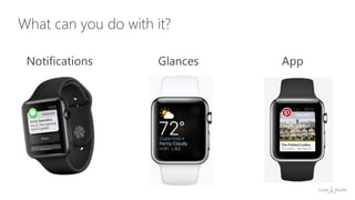 What can you do with it?
Notifications Glances App
 