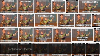 Notifications Demo
 