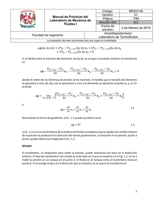 Prácticas de Flujo de Fluidos