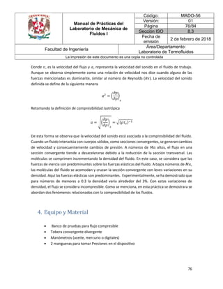 Prácticas de Flujo de Fluidos