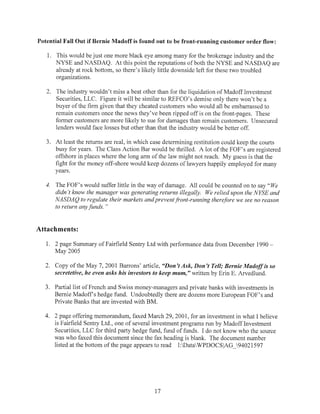 Markopolos Madoff Complaint