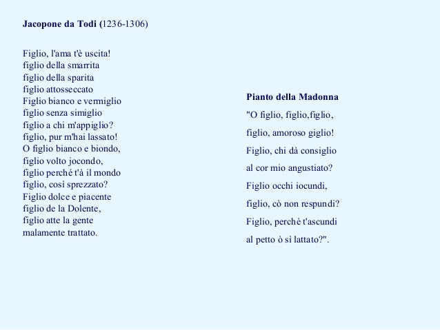 La Madonna Nella Poesia Italiana