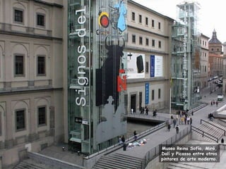 Museo Reina Sofía, Miró, Dalí y Picasso entre otros pintores de arte moderno. 