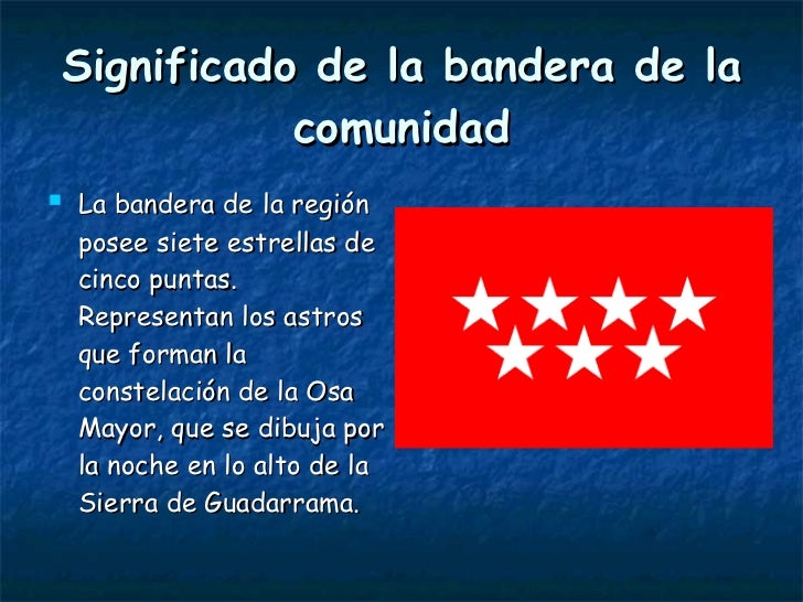 Que Significan Las Estrellas De La Bandera De Madrid