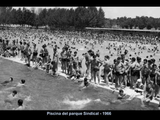 Piscina del parque Sindical - 1966 