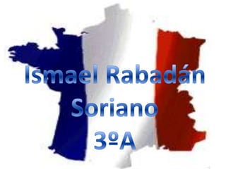 Ismael Rabadán. 3º A