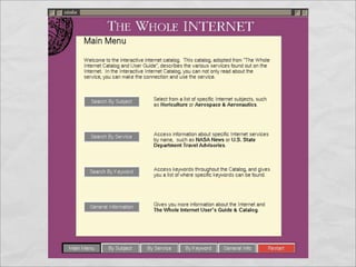 Innovation in the Wild, Wild Web