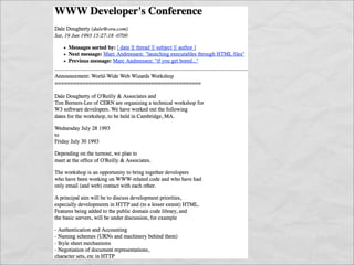 Innovation in the Wild, Wild Web