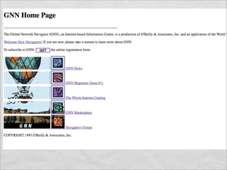 Innovation in the Wild, Wild Web