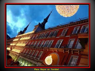 Plaza Mayor en Navidad
 