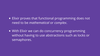 Introduction to Elixir | PDF