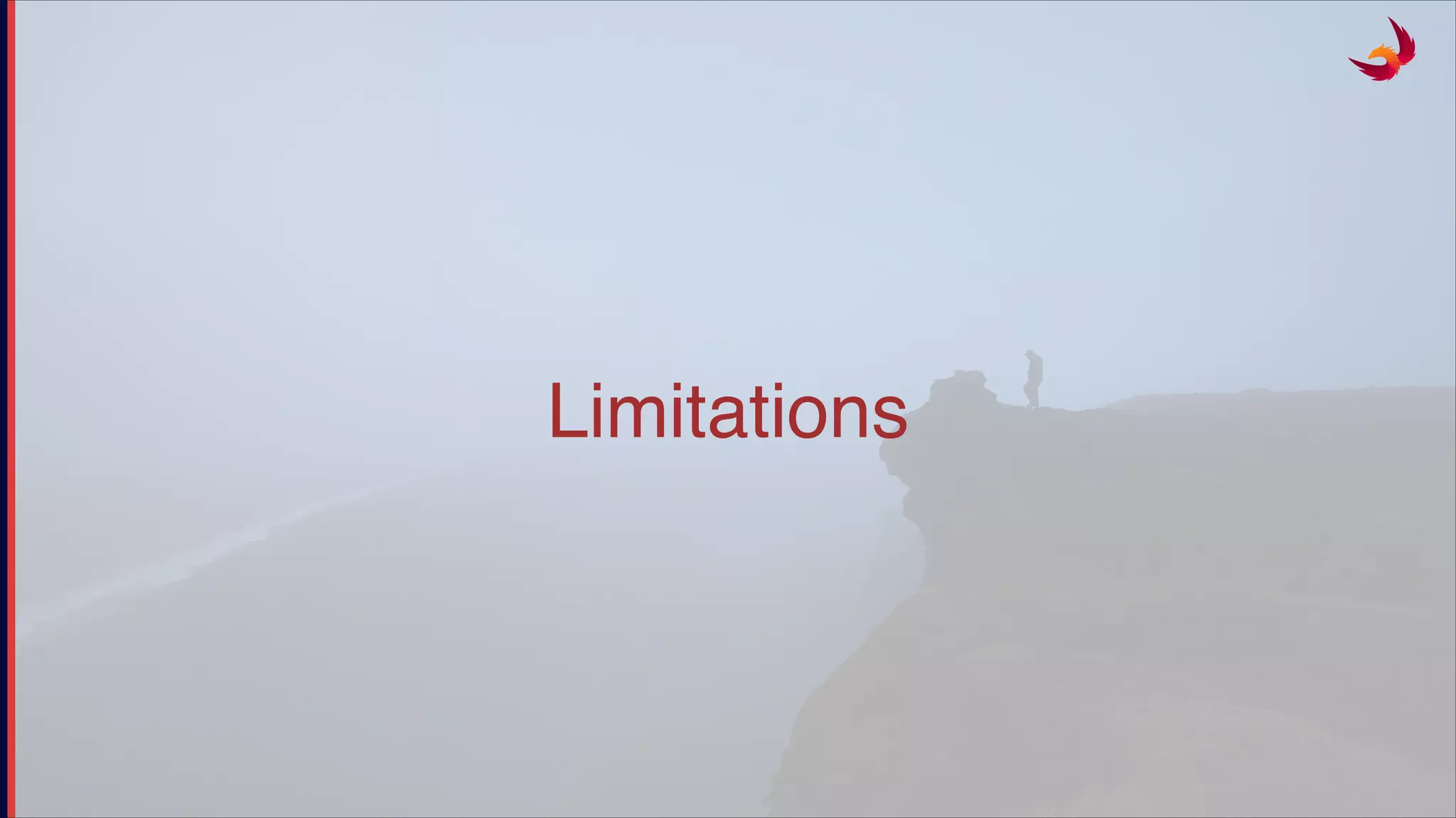 Limitations
 