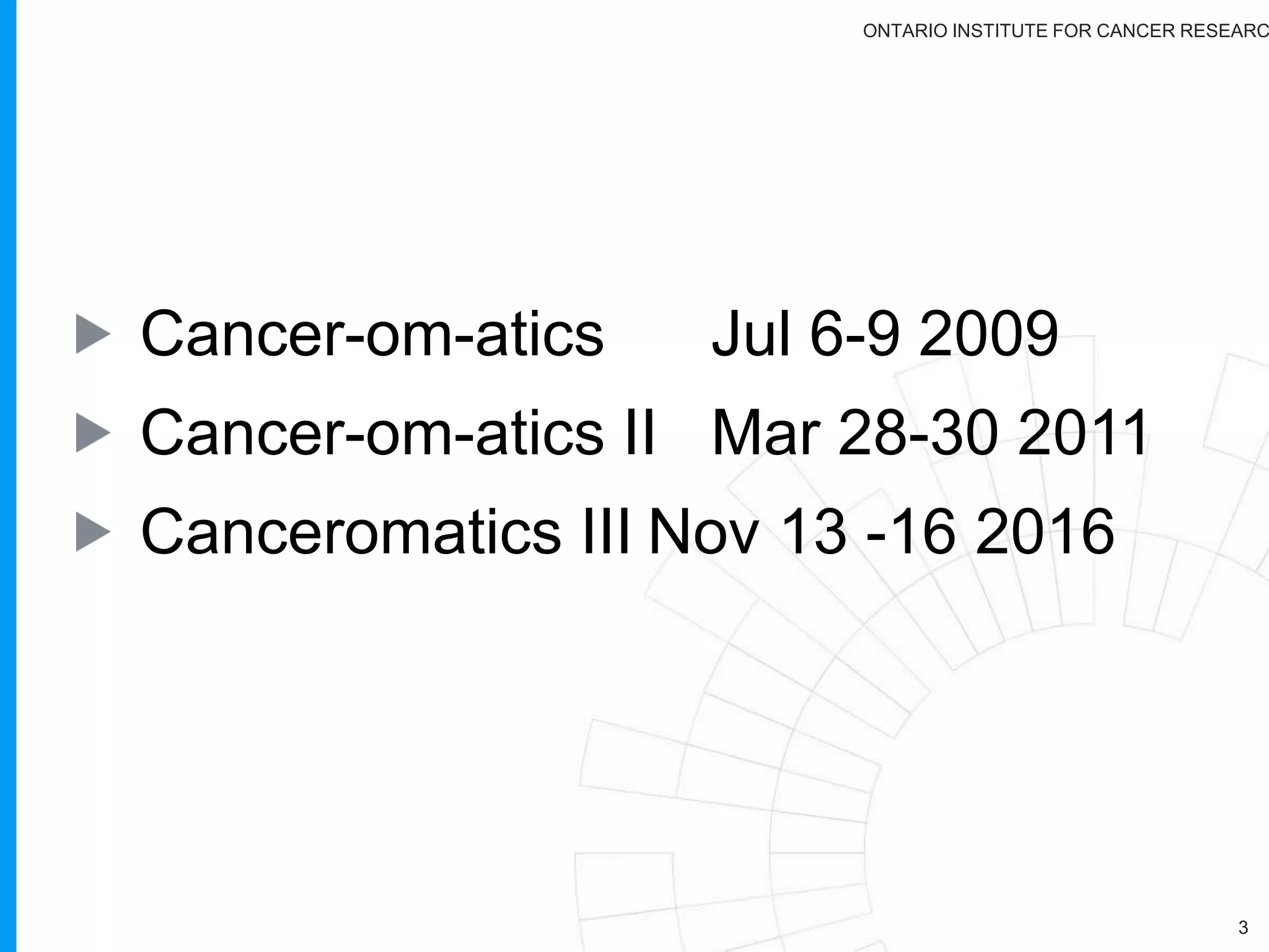 Module 2 bioinformatics.ca
 