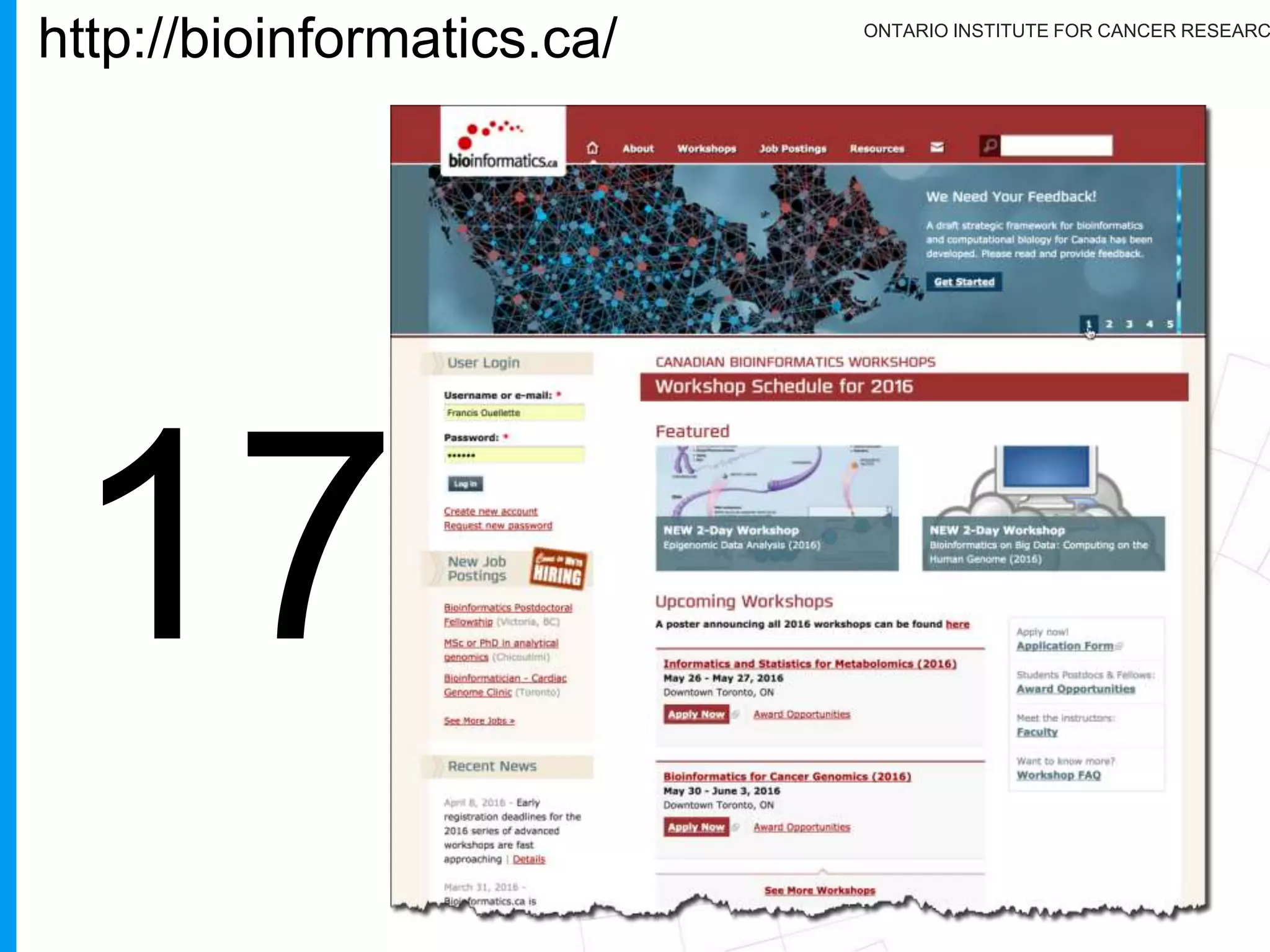 ONTARIO INSTITUTE FOR CANCER RESEARC
61
20
 