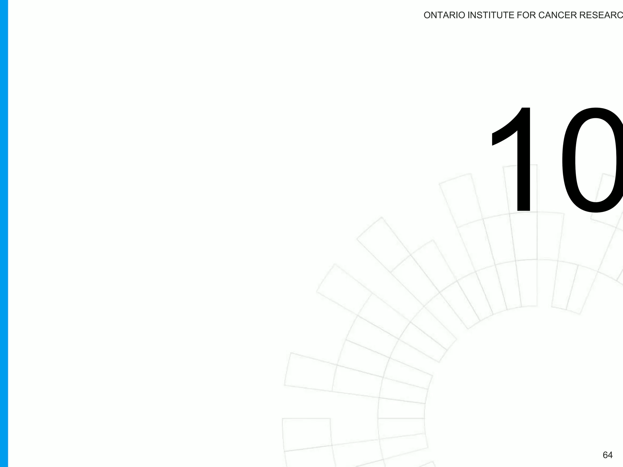 ONTARIO INSTITUTE FOR CANCER RESEARC
http://bioinformatics.ca/
17
 