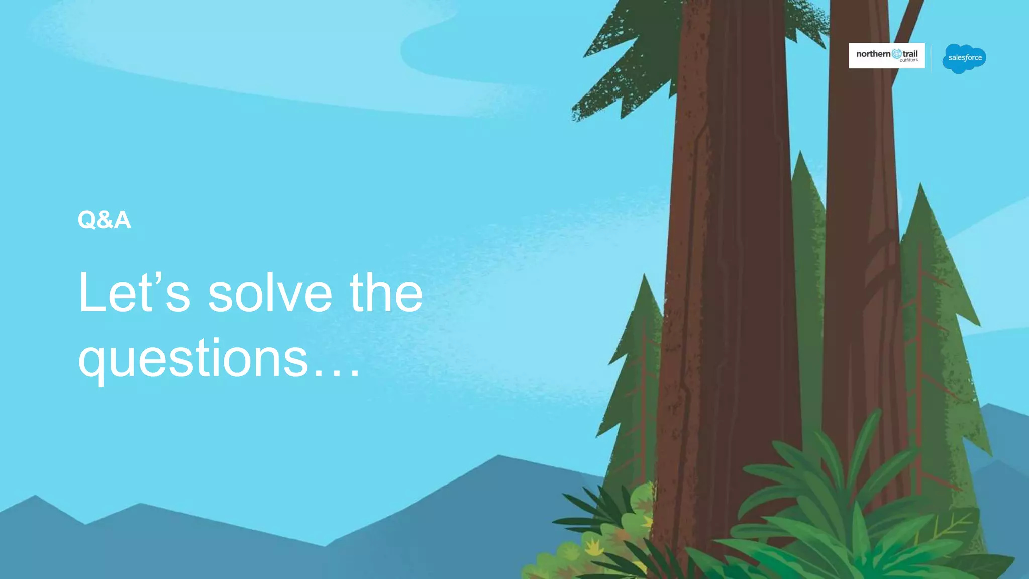 Q&A
Let’s solve the
questions…
 