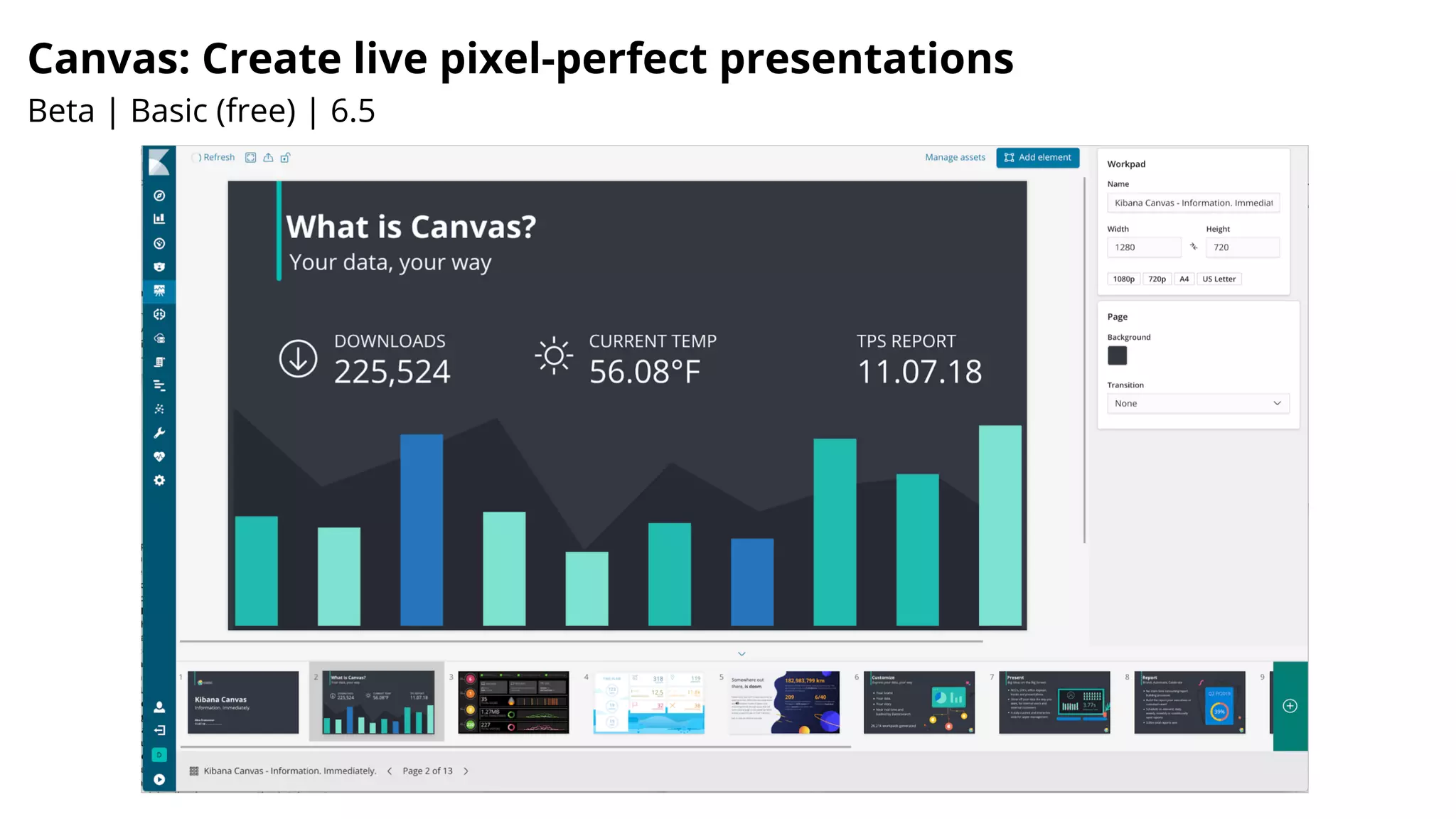 Canvas: Create live pixel-perfect presentations
Beta | Basic (free) | 6.5
 