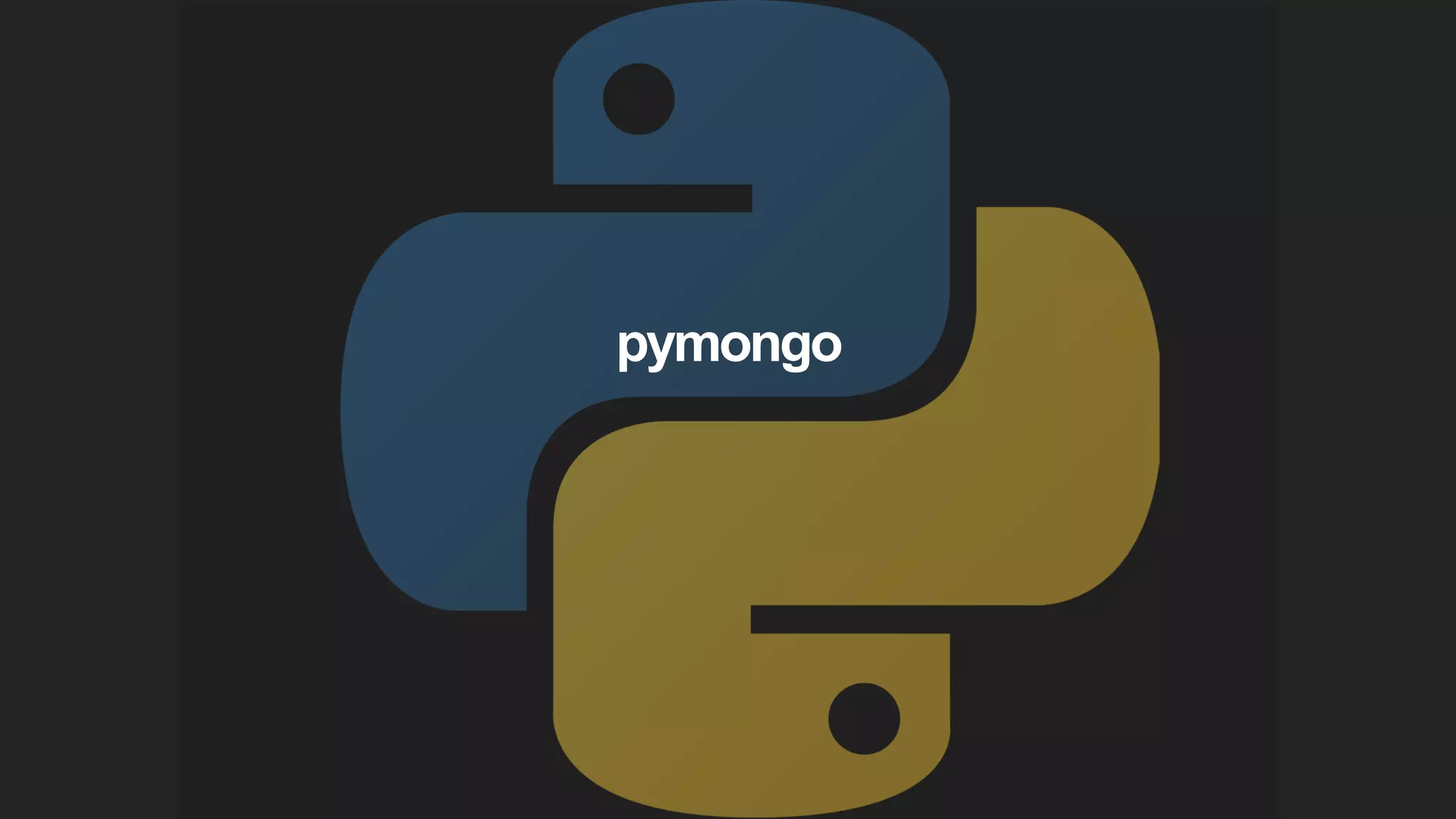 pymongo
 