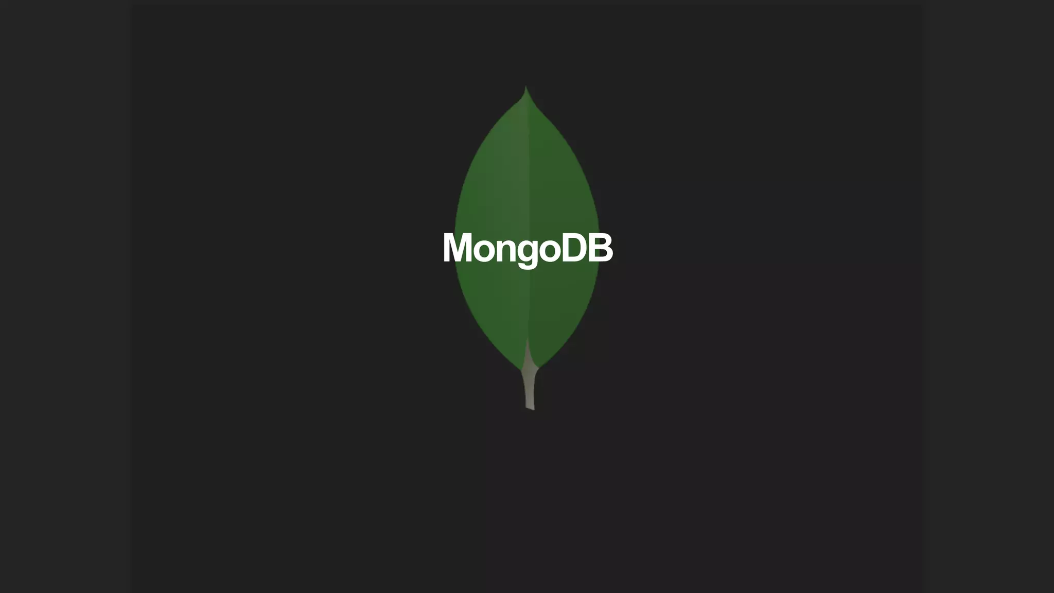 MongoDB
 